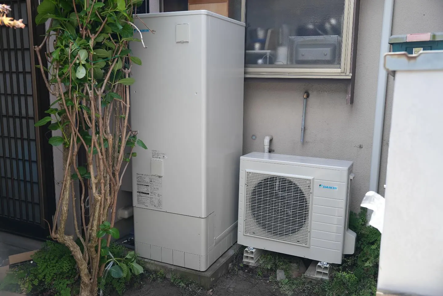 ダイキンエコキュートを交換させていただきました。