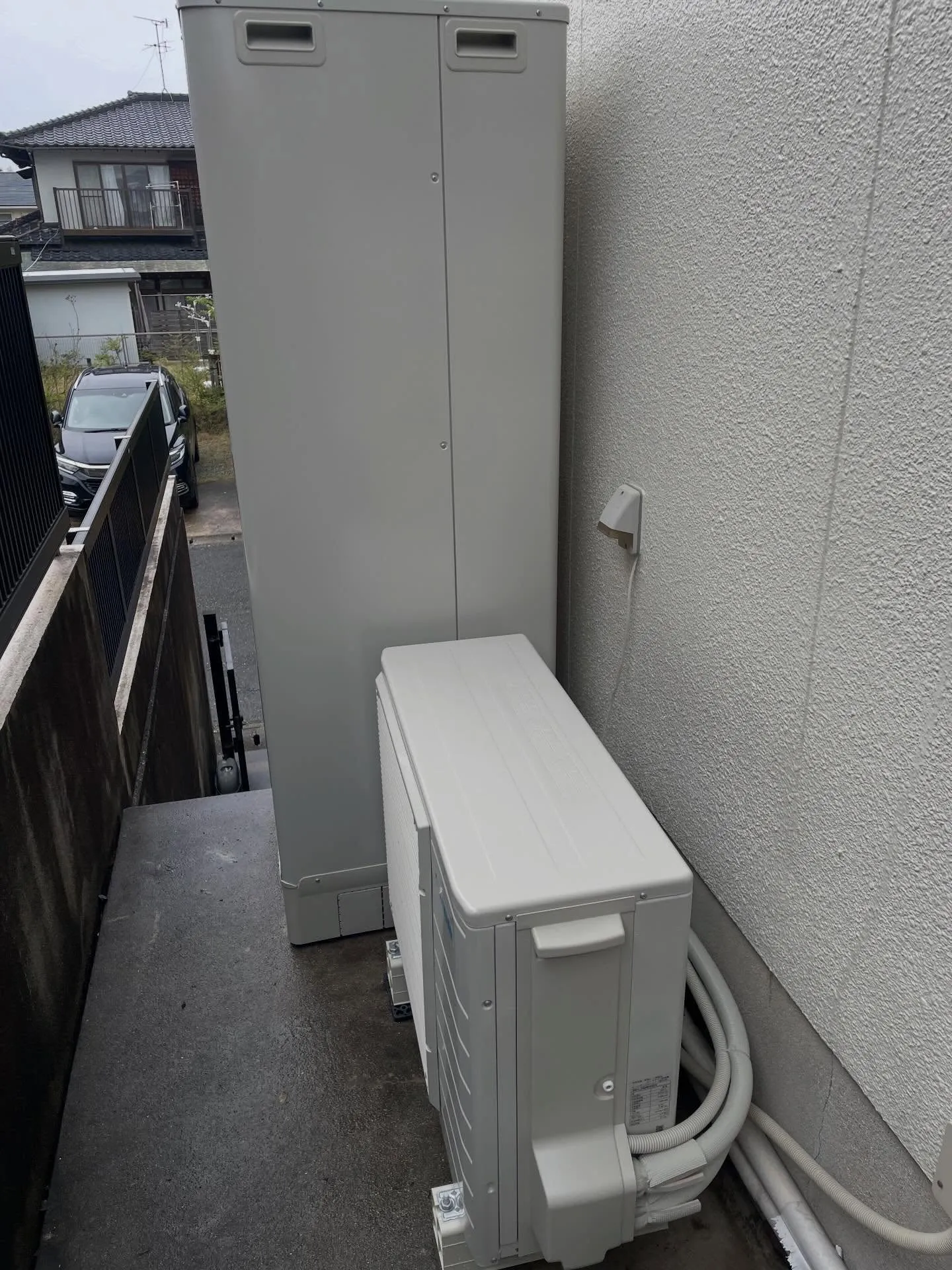 エコキュートの取替をさせていただきました。