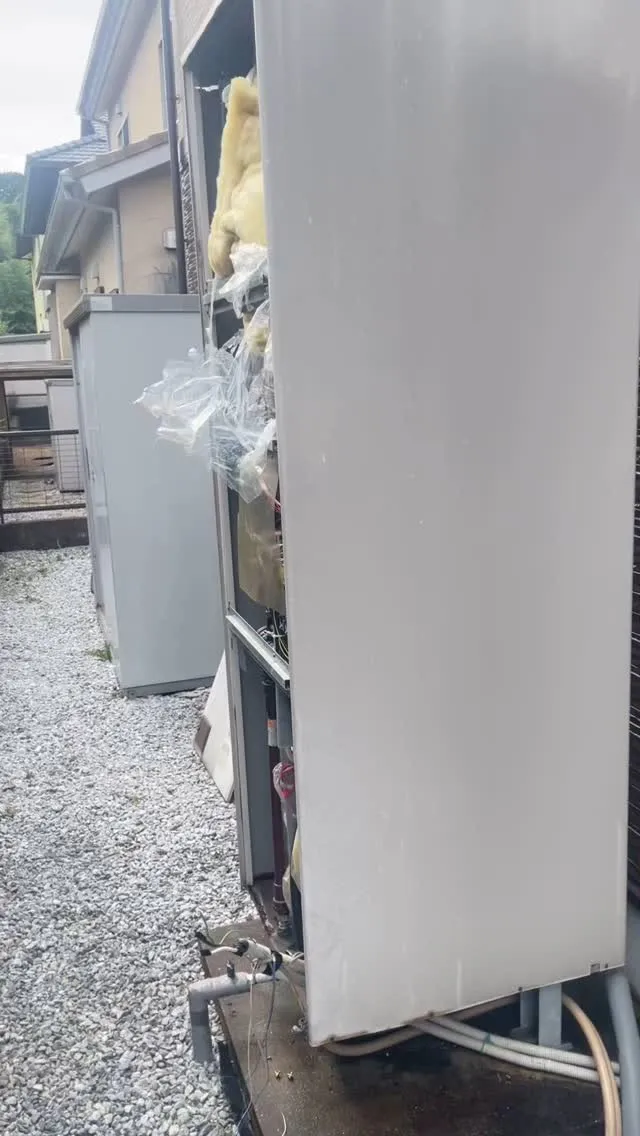 #エコキュート　電気温水器の交換をさせていただきました。