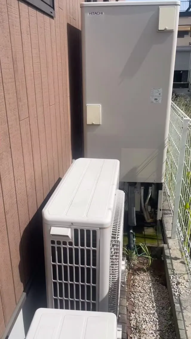 エコキュートの取替工事をさせていただきました。