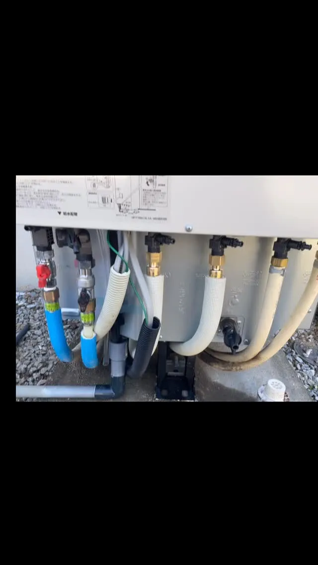 エコキュートの取替工事をさせていただきました。