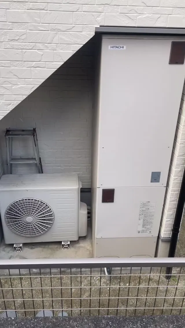 エコキュートの取替工事をさせていただきました。